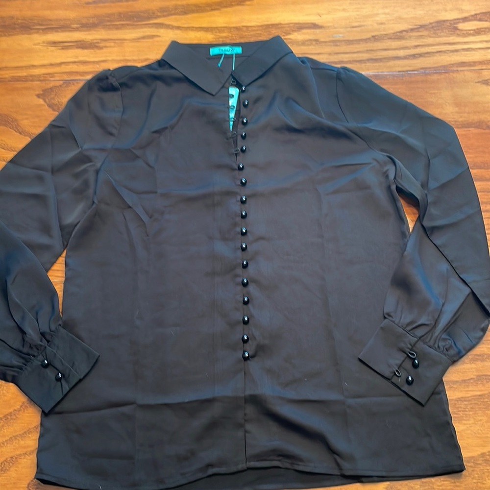 Ladies black blouse